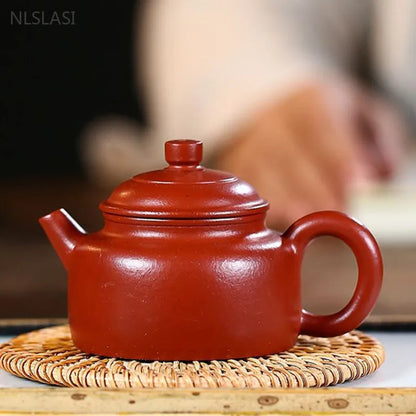 90ml Tradition Yixing Purple Clay Tea Pot Raw Ore Dahongpao Filter Teaware Handmade Beauty Teapot Customized Zisha Tea Infuser