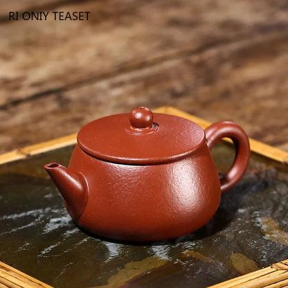 90ml Yixing Purple Clay Teapots Handmade Small Capacity Tea Pot Raw Ore Beauty Kettle Chinese Authentic Zisha Tea Set Gifts