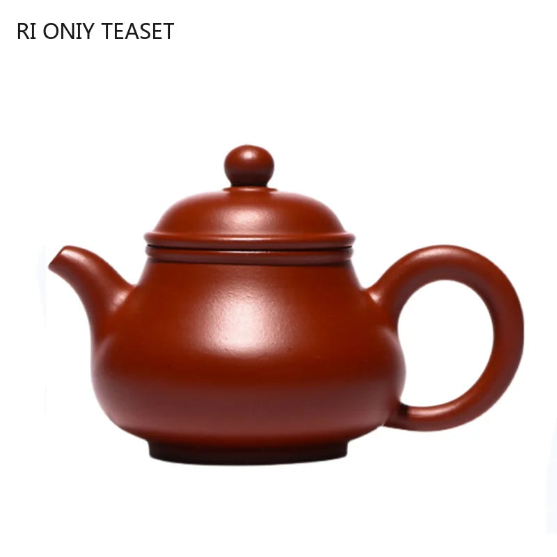 90ml Yixing Small Capacity Purple Clay Teapots Authentic Handmade Tea Pot Raw Ore Dahongpao Beauty Kettle Chinese Zisha Tea Set