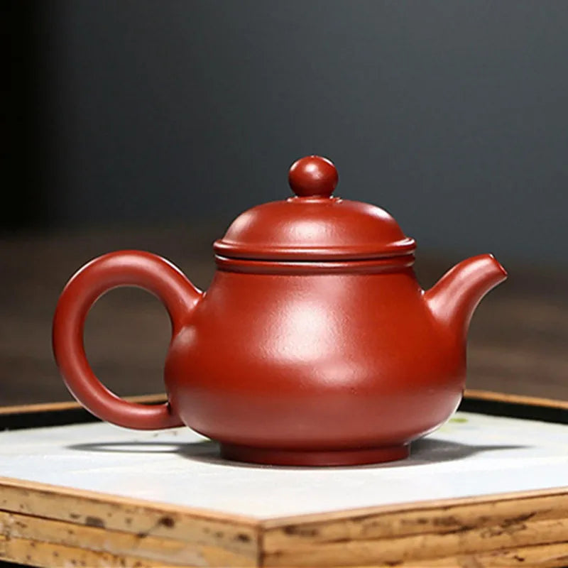 90ml Yixing Small Capacity Purple Clay Teapots Authentic Handmade Tea Pot Raw Ore Dahongpao Beauty Kettle Chinese Zisha Tea Set