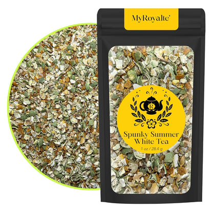 MyRoyalte Pu'Erh Tea Mountain Berry - 1 Oz Loose Tea Leaves with Dried Hibiscus Flowers Mulberry Tea Grapes Blueberries Rosehip Tea - Chinese Pu Erh Tea Black Tea Loose Leaf - Tea Gift for Tea Lovers