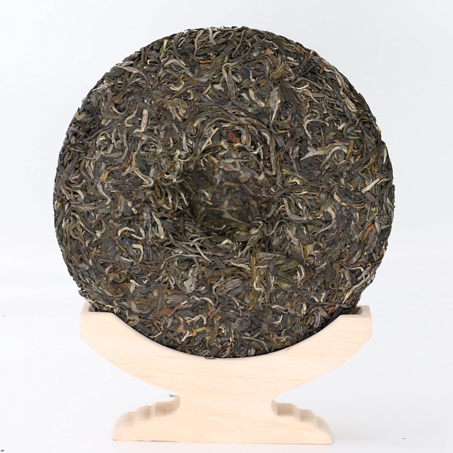 班章单株普洱生茶 357g/12.6oz Raw Puerh Tea Cake, Natural and Aged Sheng Pu Erh Tea, Yunnan Raw Puer Tea Cake