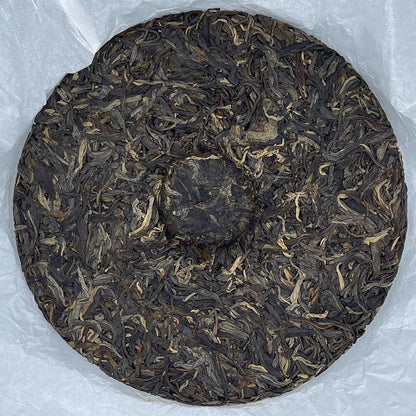Pu-erh tea,2019,天門山 古樹tianmen mountain old tree,357g,Raw