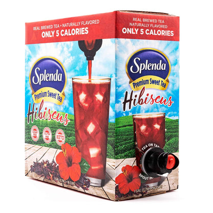SPLENDA Premium Sweet Tea On Tap, 1 Gallon Bag In Box Ready to Drink Liquid, Sweet Tea, 128 Fl Oz
