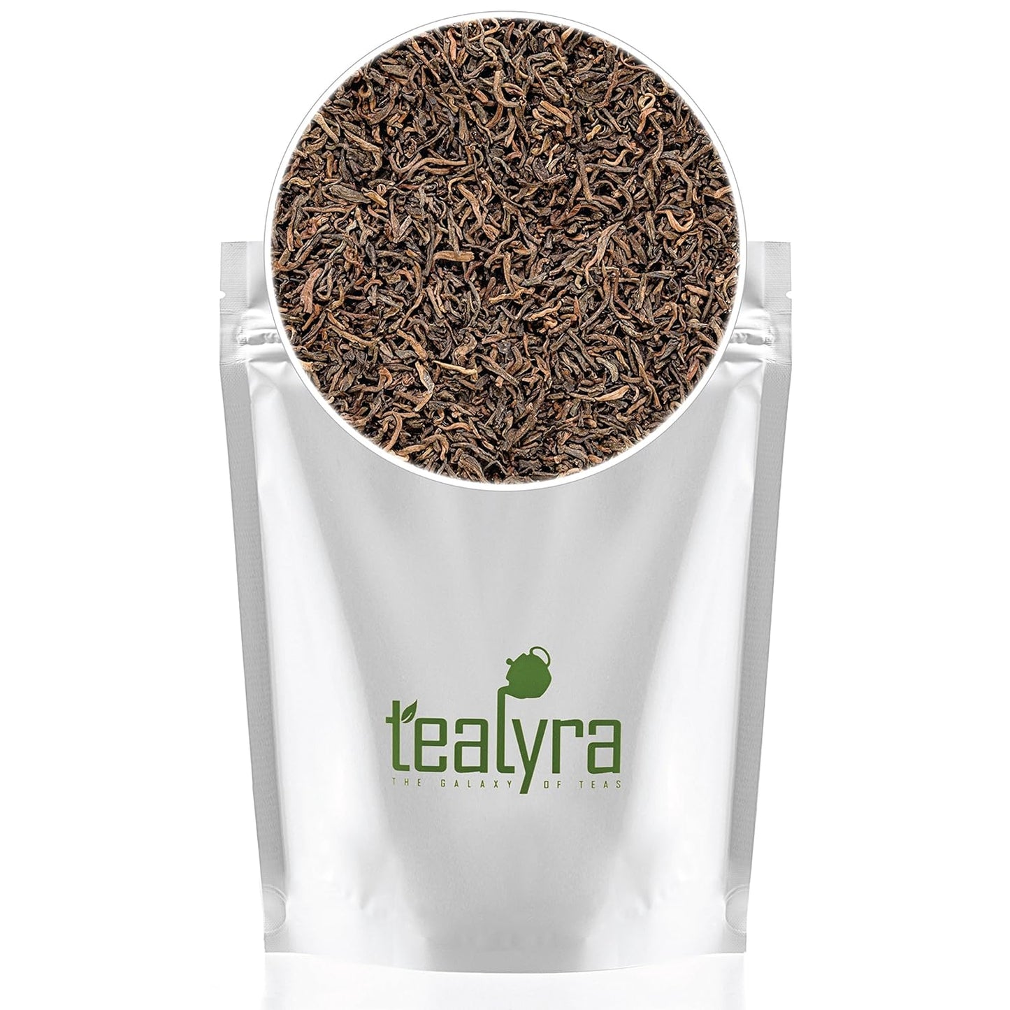 Tealyra - Ripe Pu'erh Tea - 20 Years Aged Loose Leaf from Yunnan - China - 100% Natural - Caffeine Level High - Aged Black Tea Pu Er - 110g (4-ounce)