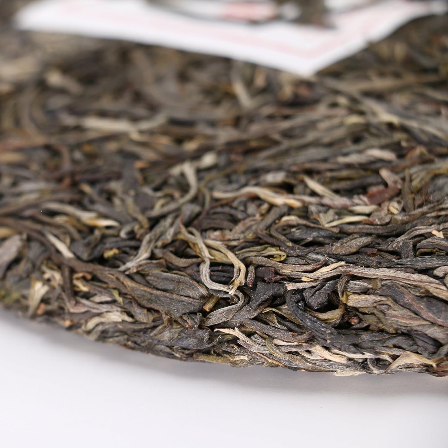 班章单株普洱生茶 357g/12.6oz Raw Puerh Tea Cake, Natural and Aged Sheng Pu Erh Tea, Yunnan Raw Puer Tea Cake