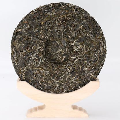冰岛单株普洱生茶 357g/12.6oz Bing Dao Raw Puerh Tea Cake, Natural and Aged Sheng Pu Erh Tea, Yunnan Raw Puer Tea Cake