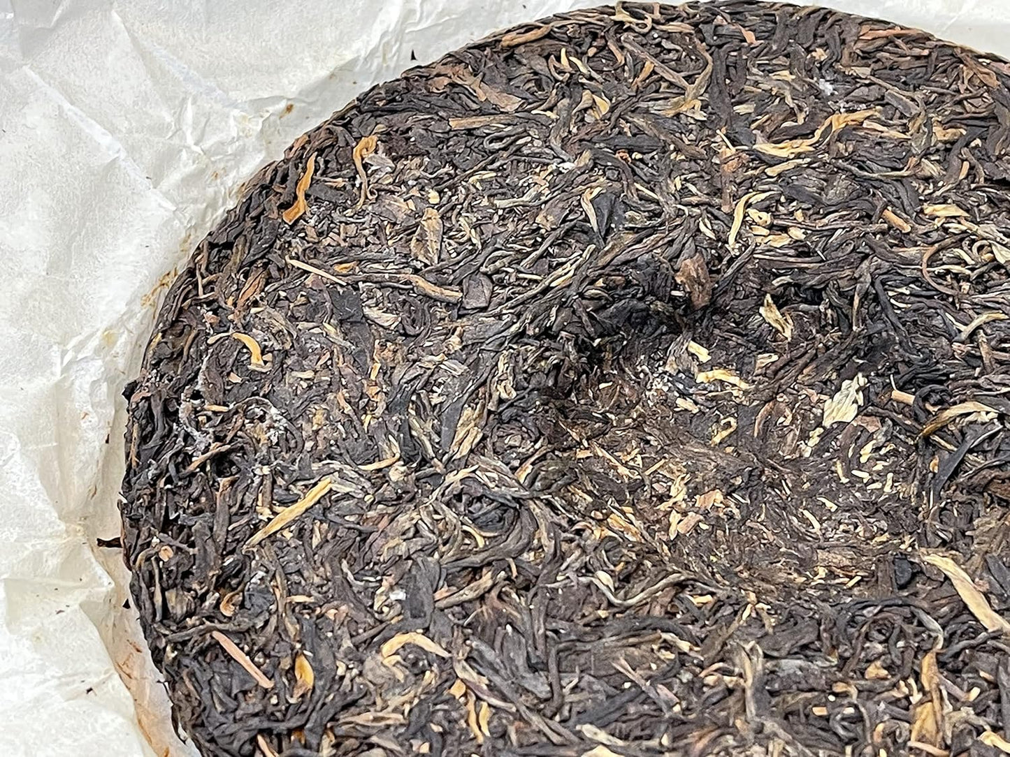 Pu-erh tea,2013,金枝玉葉 Golden branches and jade leaves,357g,Raw