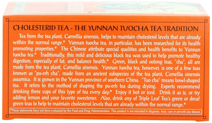 Triple Leaf Tea, Cholesterid, 20 Tea Bags (Pack of 6)