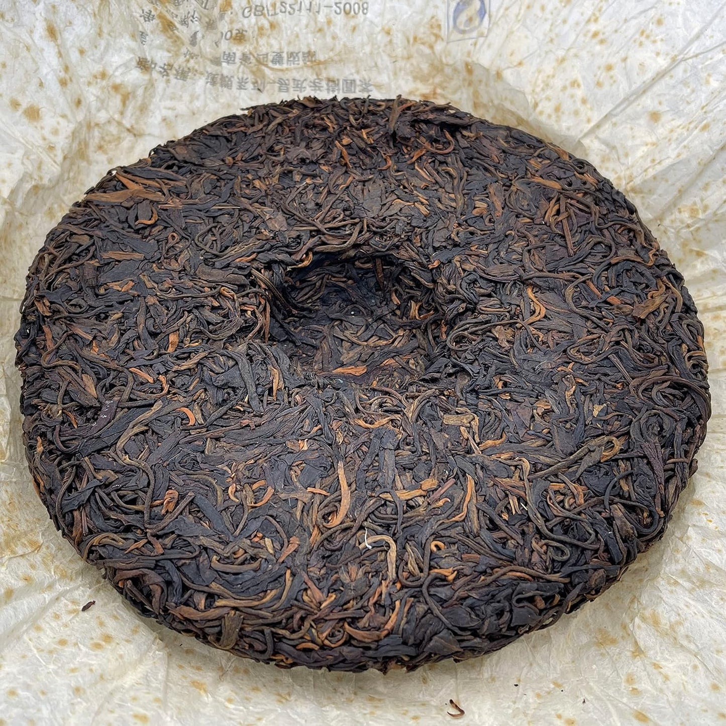 Pu-erh tea,2011,達觀系列-易武老樹圓茶吉興茶莊Daguan Series - Yiwu Old Tree Round Tea,400g,Raw
