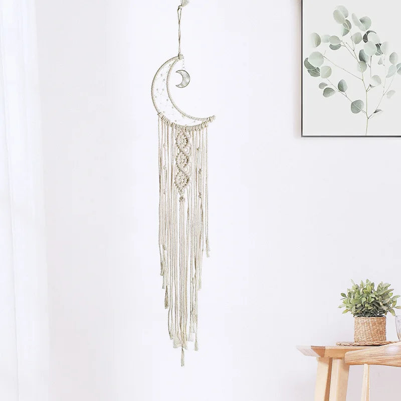 95CM Wall braid Bohemian tapestry hand-woven wall hanging wall decoration bedroom wall braided rope background 20*95CM wall