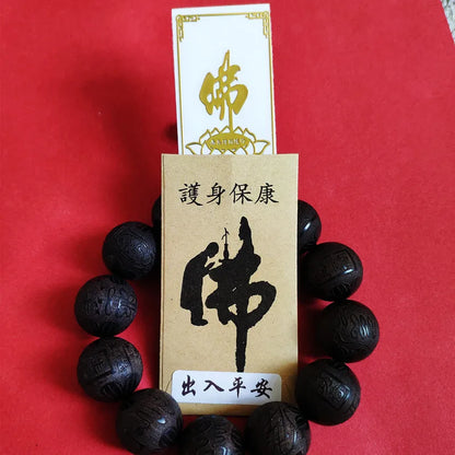 9PCS Geomantic omen master Effective amulet Door CAR mobile sticker bless healthy safety good luck HOME exorcise evil spirits