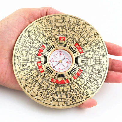 A PAIR Geomantic master tool Asia efficacious Eight Diagrams FENG SHUI Compass magnetic divine dragon dowsing Rod LUO PAN book
