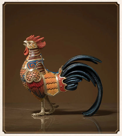 A Set 3P Good luck God of victory Dragon PI XIU high grade Spiritual ART home Company bring wealth money mascot brass Ornament