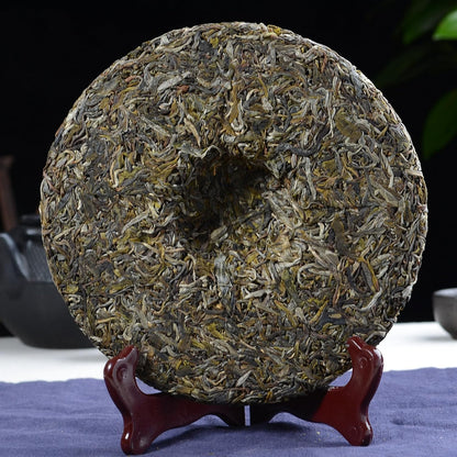2021yr 冰岛普洱茶357g*7(88.2oz) Bin Dao Raw Puerh Tea Cake, Natural and Aged Sheng Pu Erh Tea, Yunnan Raw Puer Tea Cake (7)
