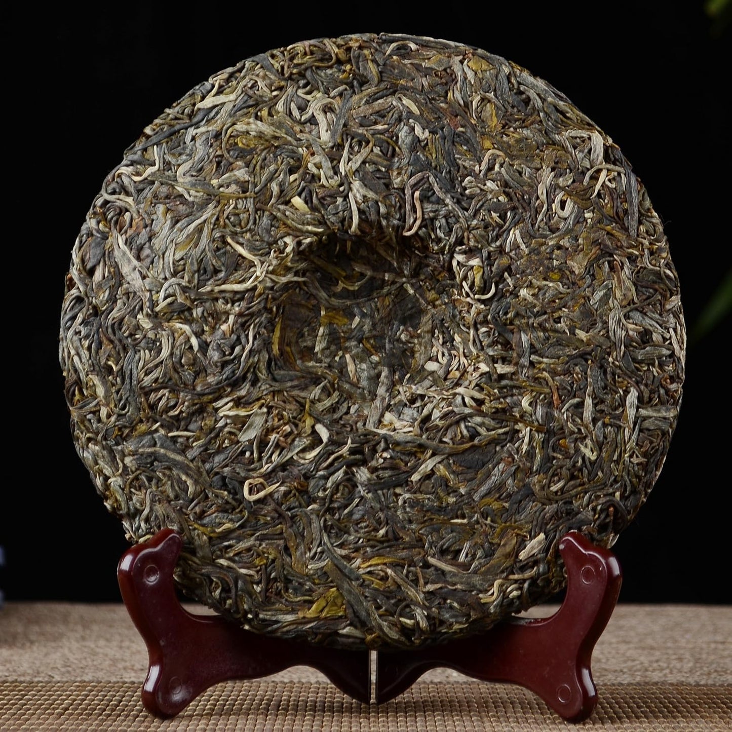 2021yr 易武普洱茶357g*1(12.6oz) Yi Wu Raw Puerh Tea Cake, Natural and Aged Sheng Pu Erh Tea, Yunnan Raw Puer Tea Cake (1)