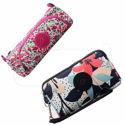 ACEPERCH Girl 2021 Original Estojo Carteira Feminina Case Billetera Mujer Purse Wallet Girls Nylon Monkey Pencil Bags Bolsas