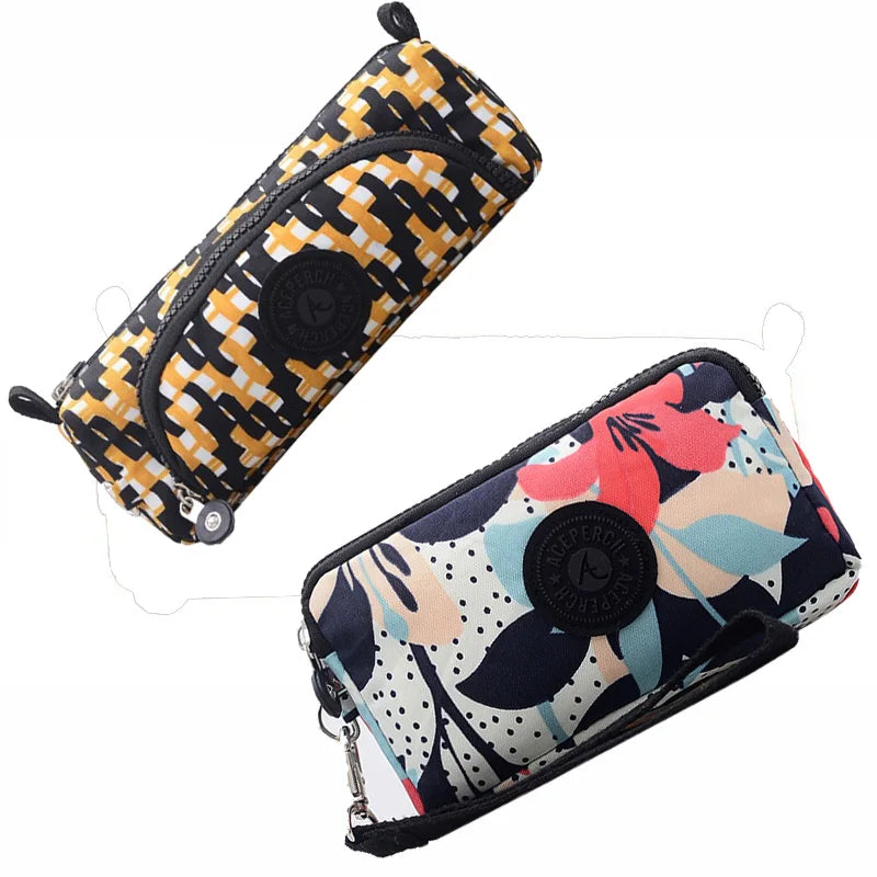 ACEPERCH Girl 2021 Original Estojo Carteira Feminina Case Billetera Mujer Purse Wallet Girls Nylon Monkey Pencil Bags Bolsas