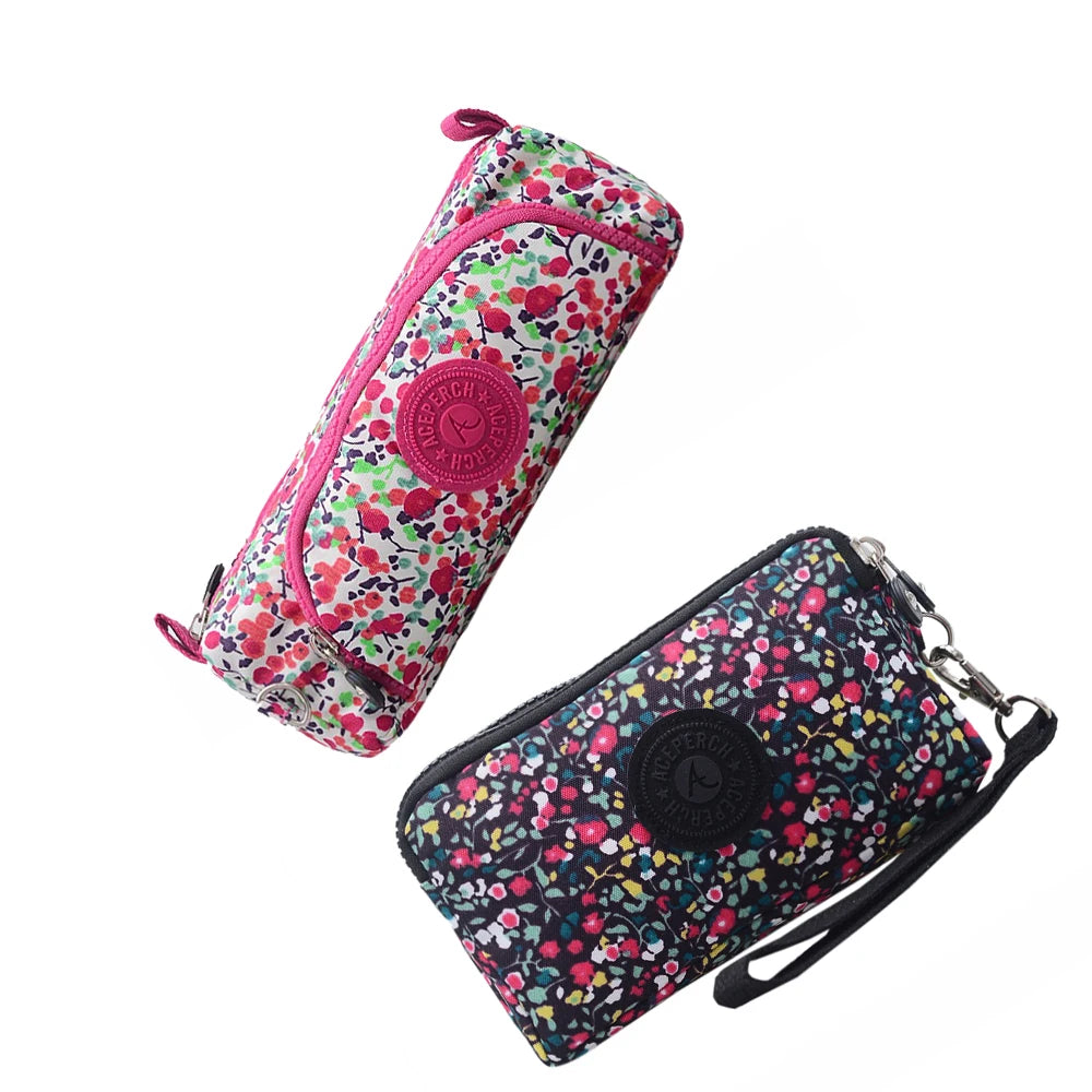 ACEPERCH Girl 2021 Original Estojo Carteira Feminina Case Billetera Mujer Purse Wallet Girls Nylon Monkey Pencil Bags Bolsas