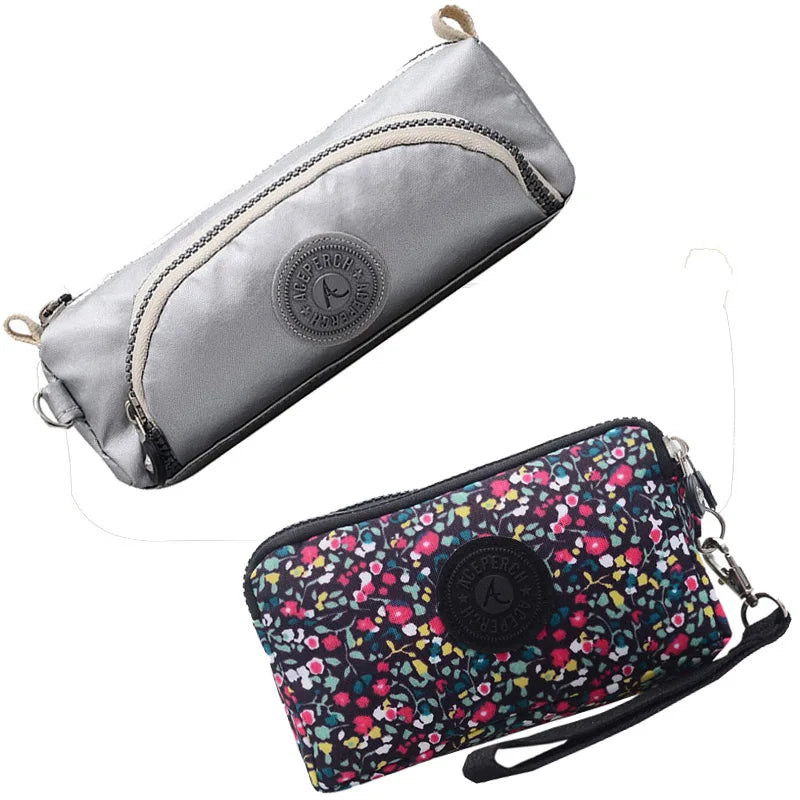 ACEPERCH Girl 2021 Original Estojo Carteira Feminina Case Billetera Mujer Purse Wallet Girls Nylon Monkey Pencil Bags Bolsas