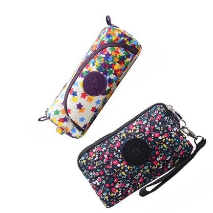 ACEPERCH Girl 2021 Original Estojo Carteira Feminina Case Billetera Mujer Purse Wallet Girls Nylon Monkey Pencil Bags Bolsas