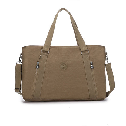 ACEPERCH Girl Casual Large Capacity Women Travel Bag Waterproof Stripe Weekend Overnight Duffle Bags Female Hand Luggage Big Bag