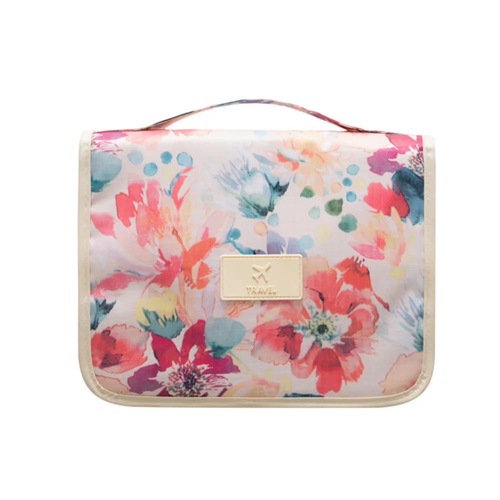 ACEPERCH Girl Hanging Cosmetic Toiletry Bag Women Travel Organizer Beautician Necessaire Functional Makeup Wash Pouch Accessorie