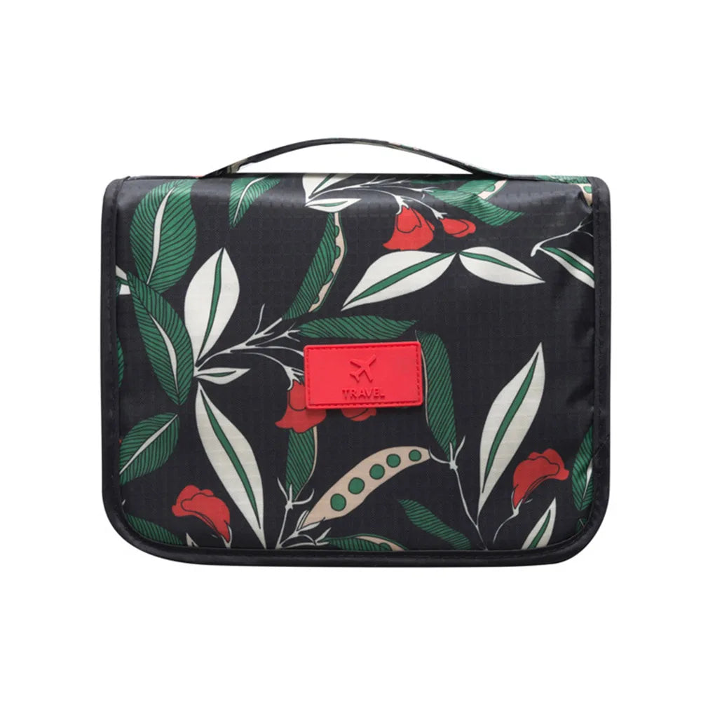 ACEPERCH Girl Hanging Cosmetic Toiletry Bag Women Travel Organizer Beautician Necessaire Functional Makeup Wash Pouch Accessorie