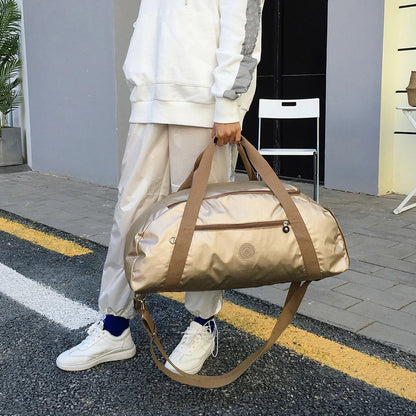 ACEPERCH Girl Large Capacity Travel Bags Women Luggage Bag Nylon Portable Folding Big Original Handbag Tote Female Bags 2020 Sac