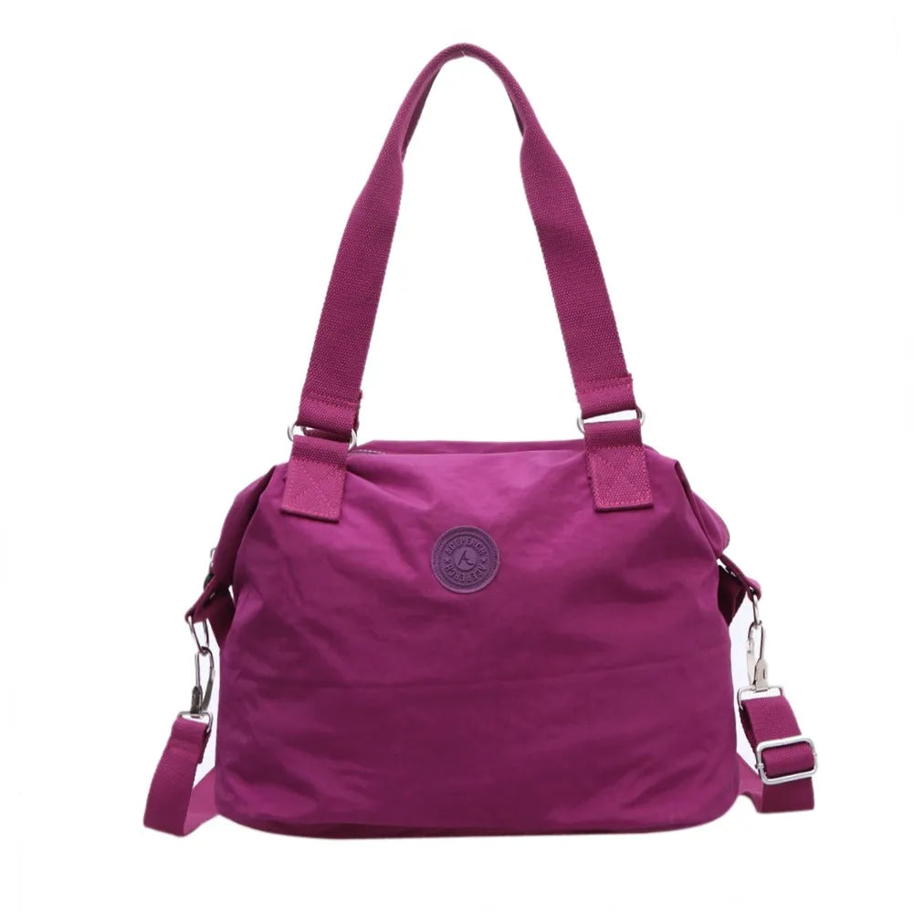 ACEPERCH Girl Monkey Handbags Women Bolsas Feminia Nylon Shoulder Travel Beach Bag Bolsos Mujer Top-handle Casual Tote Sac Femme