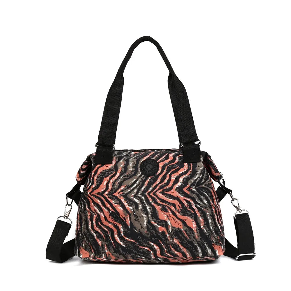 ACEPERCH Girl Monkey Handbags Women Bolsas Feminia Nylon Shoulder Travel Beach Bag Bolsos Mujer Top-handle Casual Tote Sac Femme