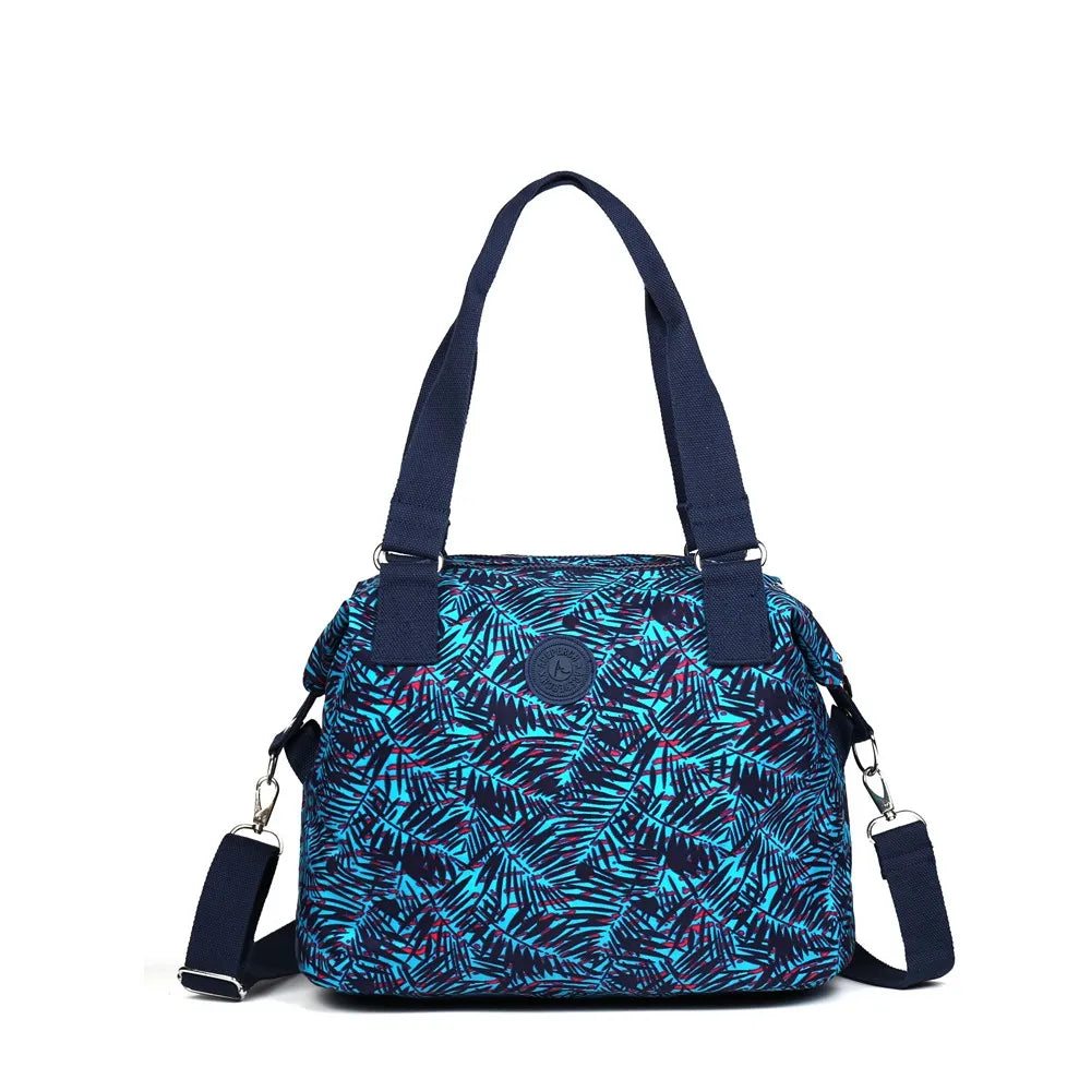 ACEPERCH Girl Monkey Handbags Women Bolsas Feminia Nylon Shoulder Travel Beach Bag Bolsos Mujer Top-handle Casual Tote Sac Femme
