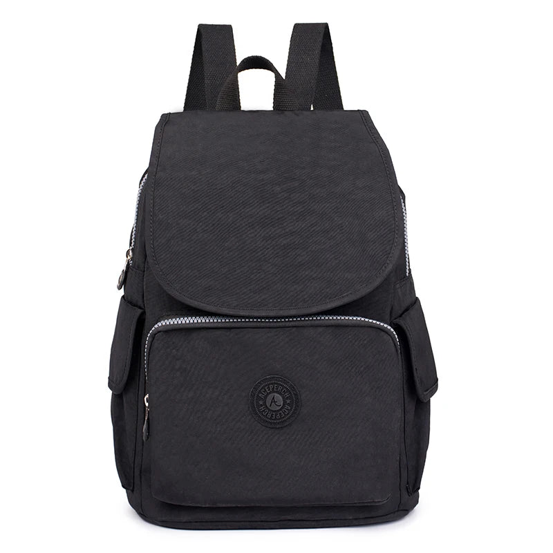 ACEPERCH Girl Nylon Backpack Female Original Backpacks Teenager School Bags Mochila Feminina Women Rucksack Mochilas Mujer 2021