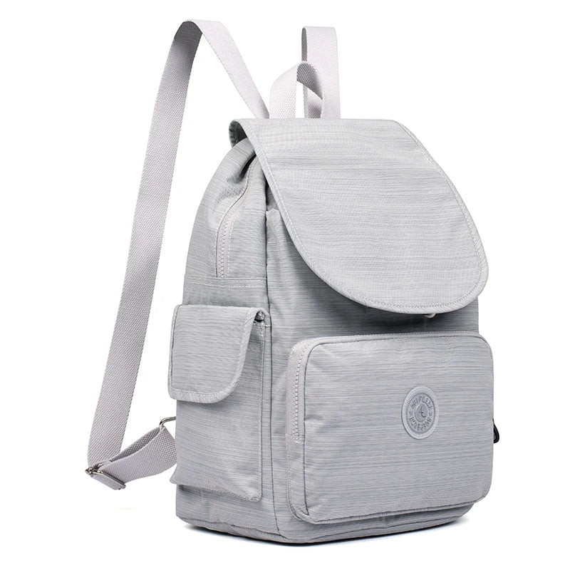 ACEPERCH Girl Nylon Backpack Female Original Backpacks Teenager School Bags Mochila Feminina Women Rucksack Mochilas Mujer 2021