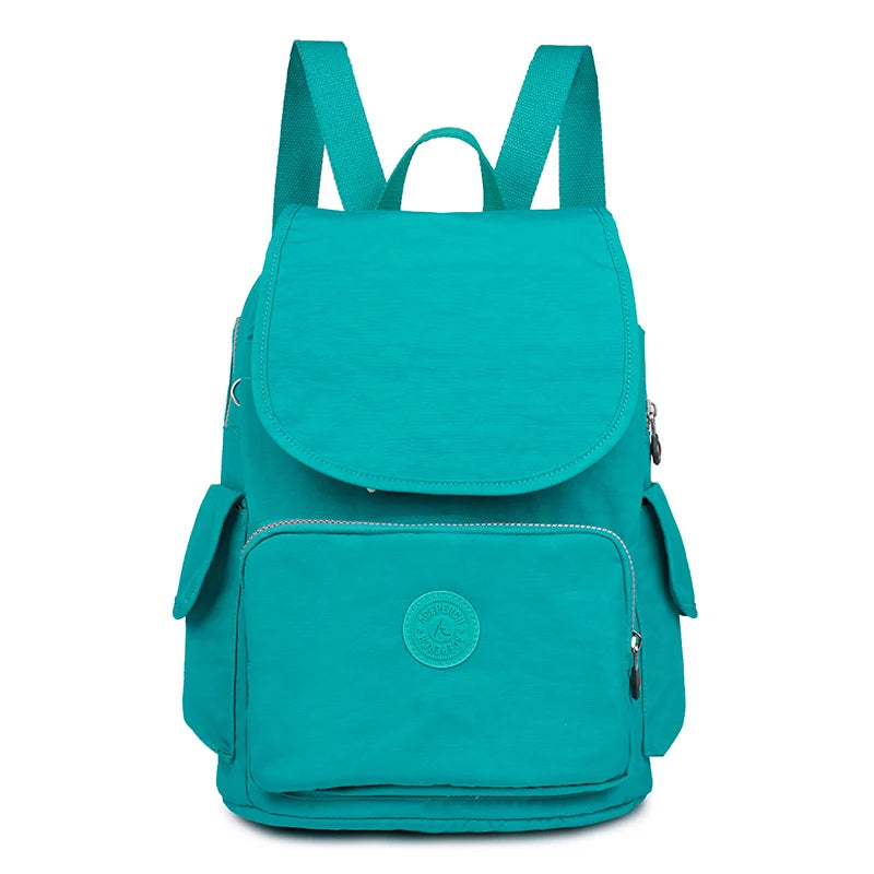 ACEPERCH Girl Nylon Backpack Female Original Backpacks Teenager School Bags Mochila Feminina Women Rucksack Mochilas Mujer 2021