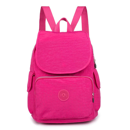 ACEPERCH Girl Nylon Backpack Female Original Backpacks Teenager School Bags Mochila Feminina Women Rucksack Mochilas Mujer 2021