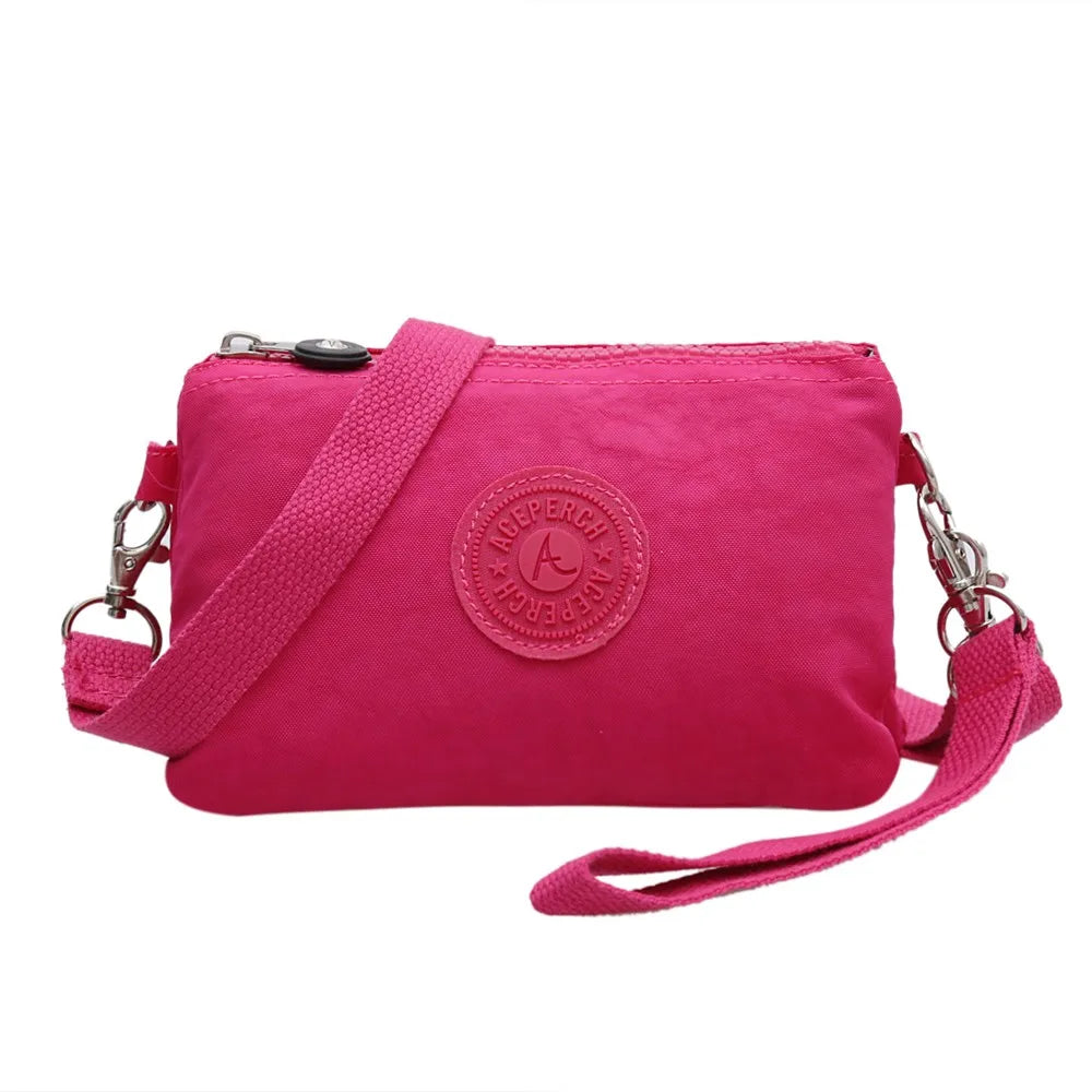 ACEPERCH Girl Nylon Messenger Bags Shoulder Female Bolsa Feminina Bolsos Mujer Luxury Handbags Women Clutch Designer Sac A Main