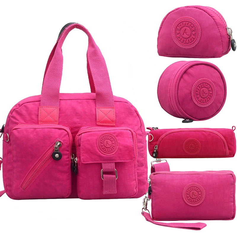 ACEPERCH Girl Original Handbag New European And American Fashion Bag Large Capacity Portable Shoulder Bag Bolsos Mujer Female