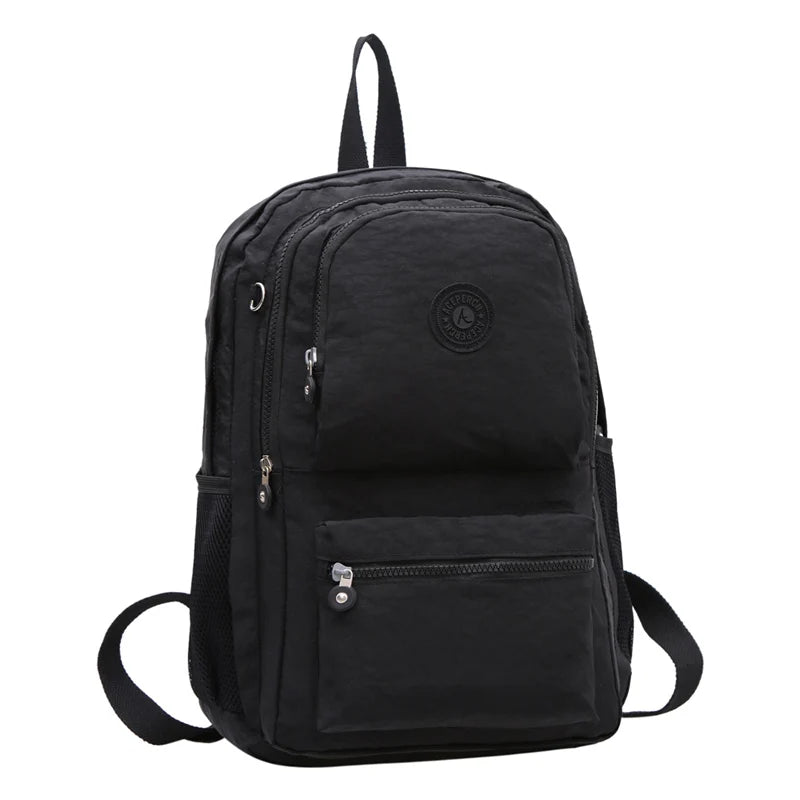 ACEPERCH Girl Original School Backpack For Teenage Girl Waterproof Bolsos Mochila Feminina Mujer Women Solid Laptop Travel Bag