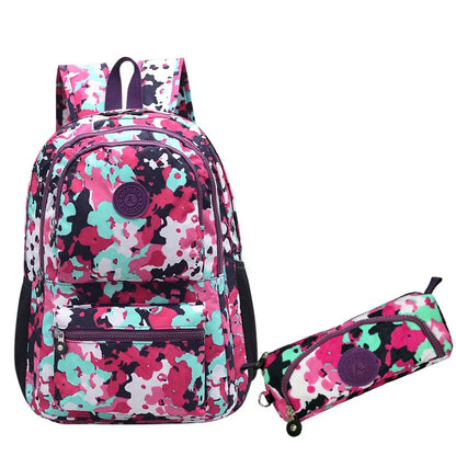 ACEPERCH Girl Original School Backpack For Teenage Girl Waterproof Bolsos Mochila Feminina Mujer Women Solid Laptop Travel Bag