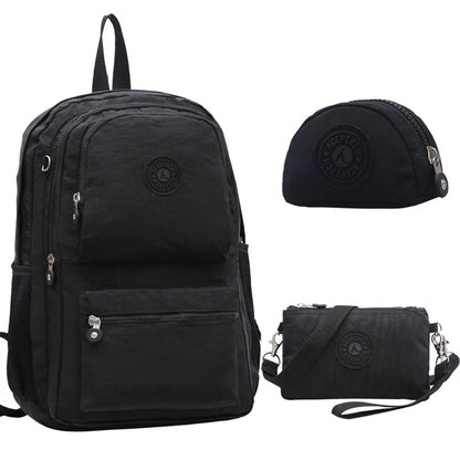 ACEPERCH Girl Style Backpack Waterproof Nylon Backpack Original Lady Women's Backpacks Female Casual Travel Bag Mochila Feminin