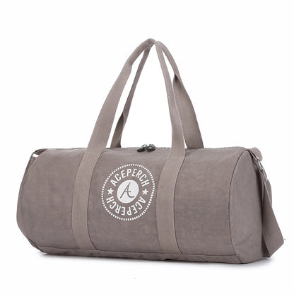 ACEPERCH Girls Casual Travel Bag Female Fitness Training Duffle Bag for Trip Large Capacity Waterproof Gym Sport Bag
