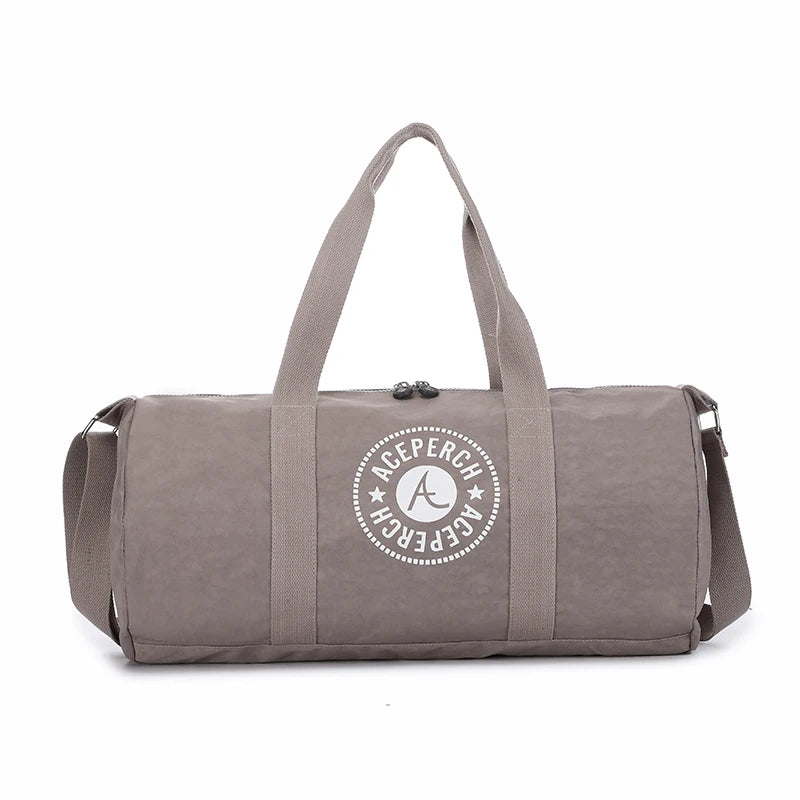 ACEPERCH Girls Casual Travel Bag Female Fitness Training Duffle Bag for Trip Large Capacity Waterproof Gym Sport Bag