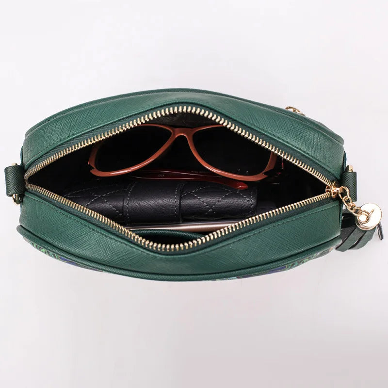 ACEPERCH Woman Bag PU Leather Crossbody Bags For Women Fashion Messenger Bags Female Tassel Shoulder Handbag For Girl Sac Femme
