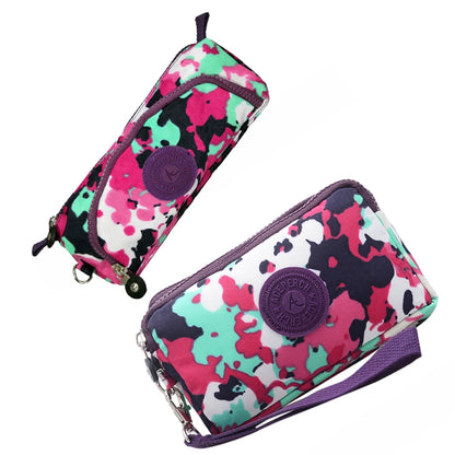 ACEPERCH Women 2021 Girl Original Estojo Case Original Mujer Purse Wallet Girls Nylon Monkey Pencil Bags Bolsas Carteira Femini