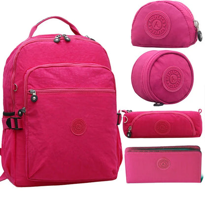 ACEPERCH Women Backpacks Original School Backpack for Teenage Girls Female Mochila Escolar Feminina Mujer Laptop Bags Sac A Dos