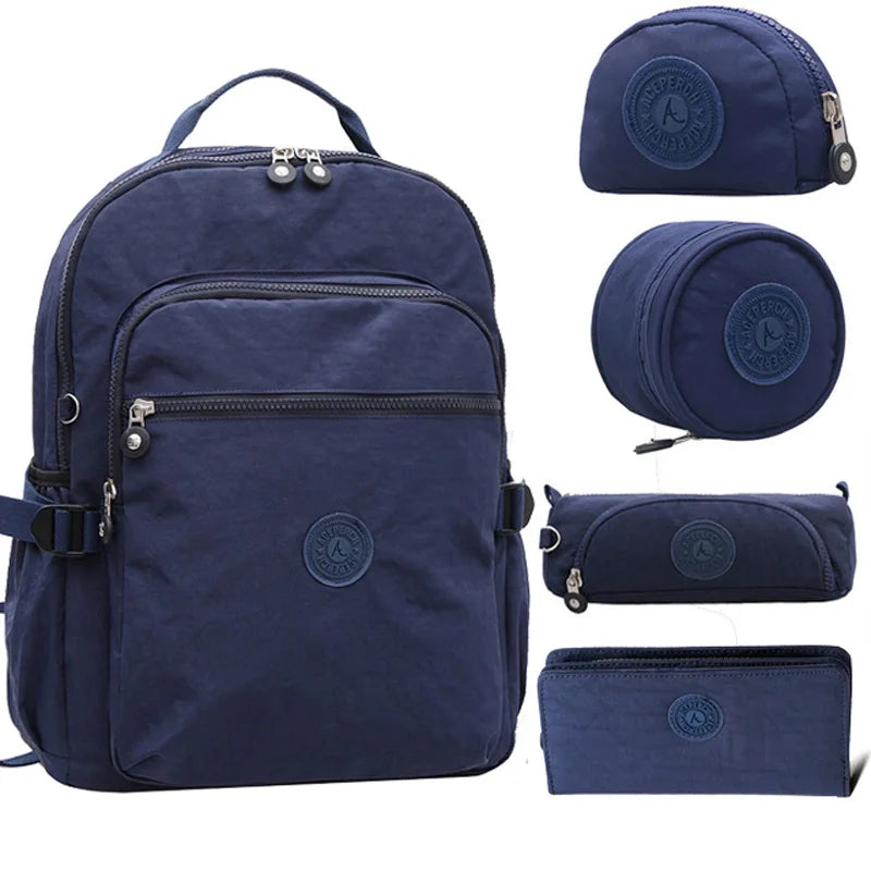 ACEPERCH Women Backpacks Original School Backpack for Teenage Girls Female Mochila Escolar Feminina Mujer Laptop Bags Sac A Dos