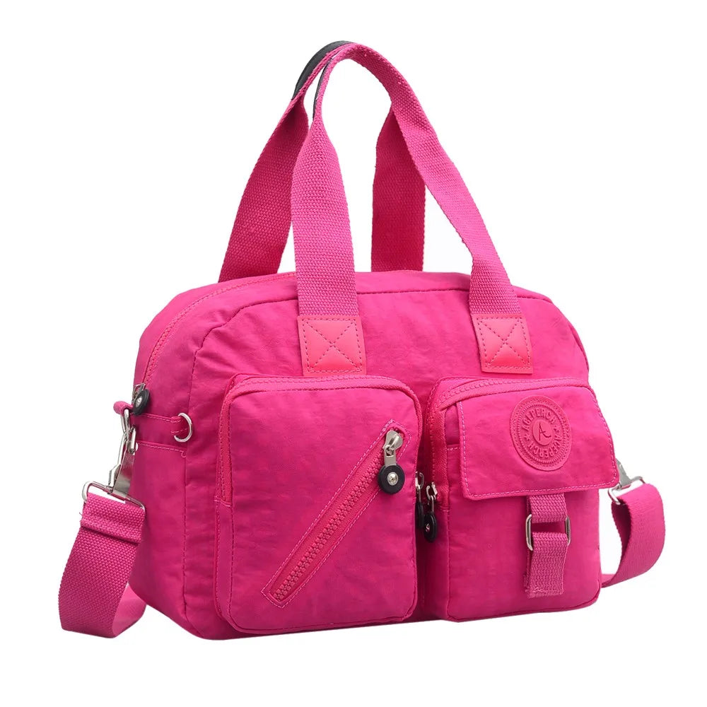 ACEPERCH Women Bags Handbags Women Top-handle Famous Brands Nylon Shoulder Female Beach Bag Sac A Main Bolsas Feminina Clutch