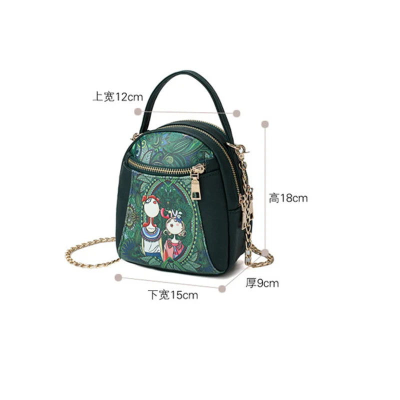 ACEPERCH Women Design PU Leather Crossbody Ladies Casual Messenger bag Small Flap Shoulder Bags Girl Handbag Purs sac femme