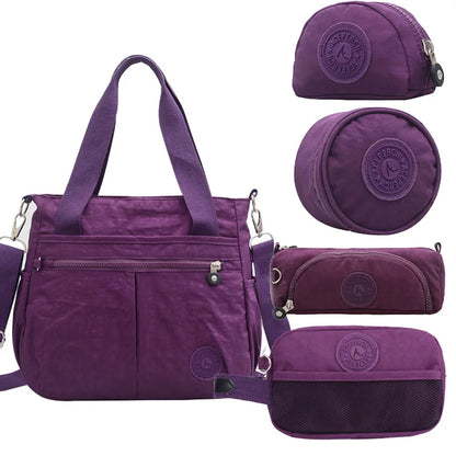 ACEPERCH Women Handbag Ladies Travel Messenger Bags Waterproof Nylon Crossbody Bolsas Femininas Female Shoulder Bags sac a main